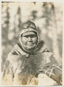 Image of Eskimo [Inuit] woman  [Rosalia Freida]